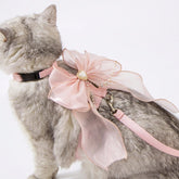 Cat Harness and Leash Set – Fairy Bow
