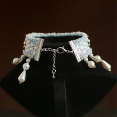 Handmade Cat Collar – Chanel Style and Floral Charms