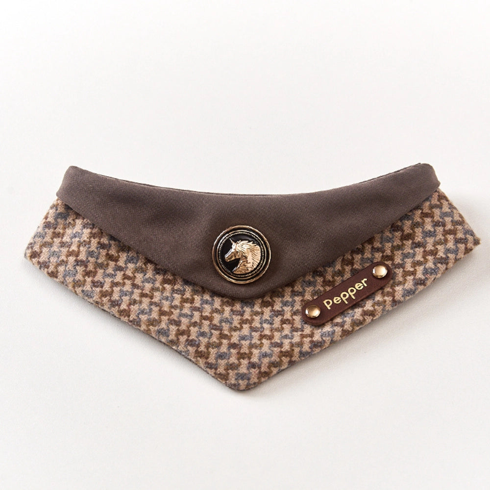 Handmade Wool Cat Bandana – British Equestrian