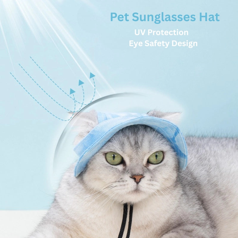 Cute Cat Outdoor Fisherman Hat – UV Protection & Adjustable Fit