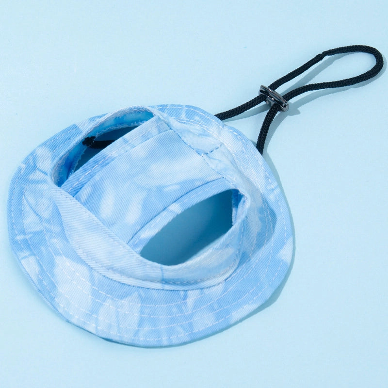Cute Cat Outdoor Fisherman Hat – UV Protection & Adjustable Fit