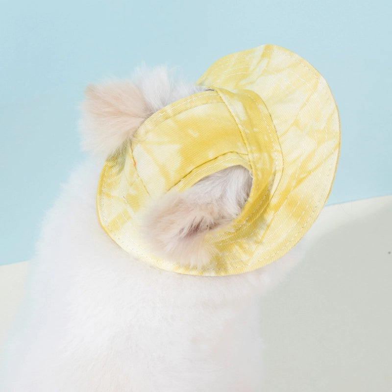 Cute Cat Outdoor Fisherman Hat – UV Protection & Adjustable Fit