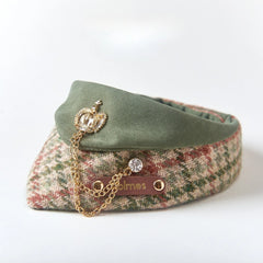 Handmade Wool Cat Bandana – British Earl Style