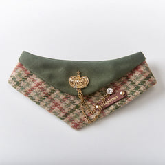 Handmade Wool Cat Bandana – British Earl Style