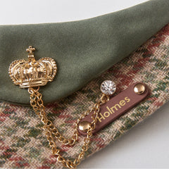 Handmade Wool Cat Bandana – British Earl Style