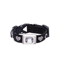 Handmade Cat Collar – Starlit Night PU Leather