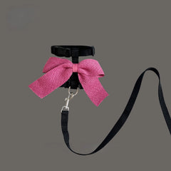 Cat Harness and Leash Set – Long Tail Bow