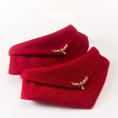 Handmade Wool Cat Bandana – Firework Inspired Shine