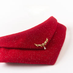 Handmade Wool Cat Bandana – Firework Inspired Shine