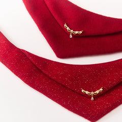 Handmade Wool Cat Bandana – Firework Inspired Shine