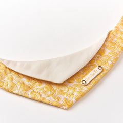 Handmade 3D Pattern Cat Bandana – Golden Autumn