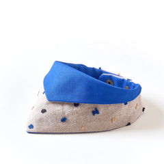 Handmade Cotton Cat Bandana – Smurf