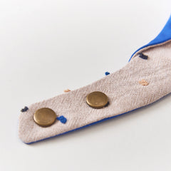 Handmade Cotton Cat Bandana – Smurf