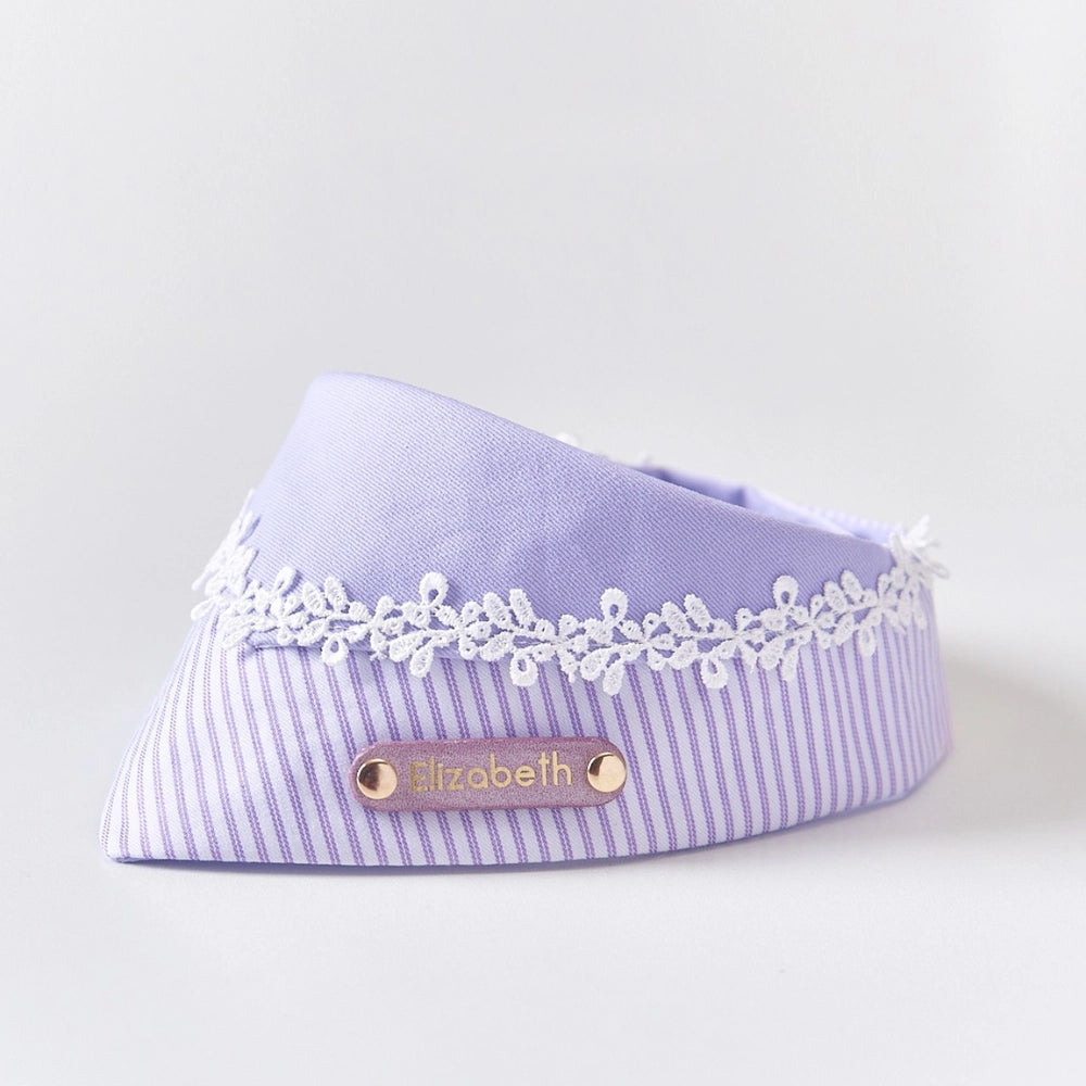 Handmade Cotton Cat Bandana – Taro Layers