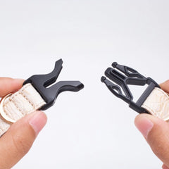 Handmade Cat Collar – White Crocodile PU Leather