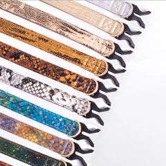 Handmade Cat Collar Set– Leopard Faux Fur | Cream