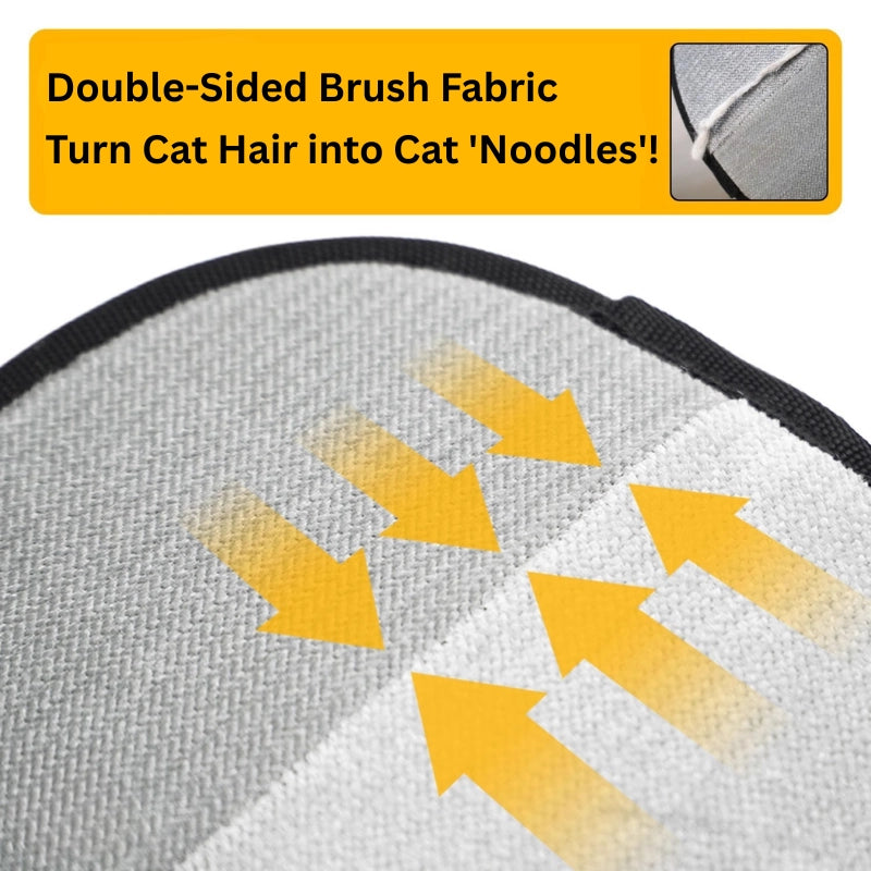 Ultralight Electrostatic Pet Hair Remover Glove - Portable Lint & Fur Brush for Furniture, Clothes, Cars
