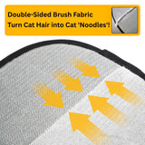 Ultralight Electrostatic Pet Hair Remover Glove - Portable Lint & Fur Brush for Furniture, Clothes, Cars