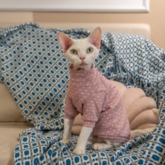 Sphynx Cat Clothes – Candy Color Dual-Sided Shirt
