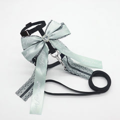 Cat Harness and Leash Set – Lace Bowknot | Blue