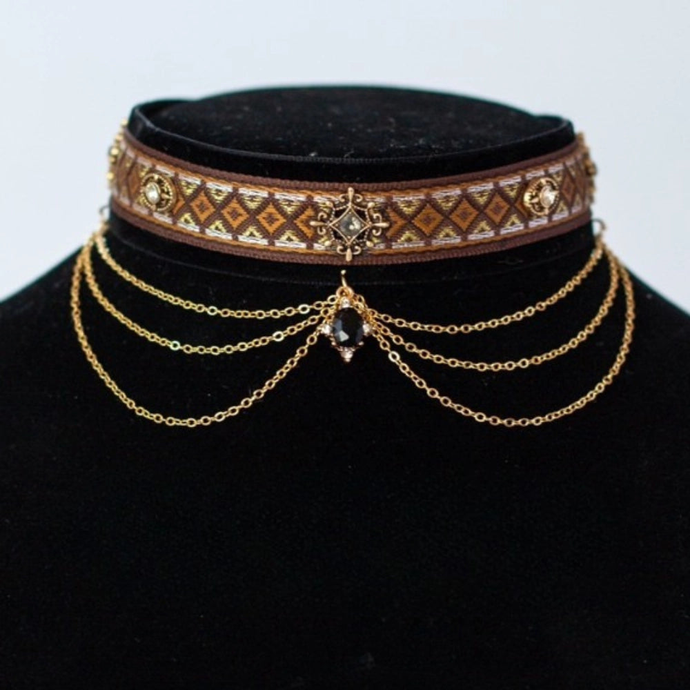 Handmade Cat Collar | Tassel Chains