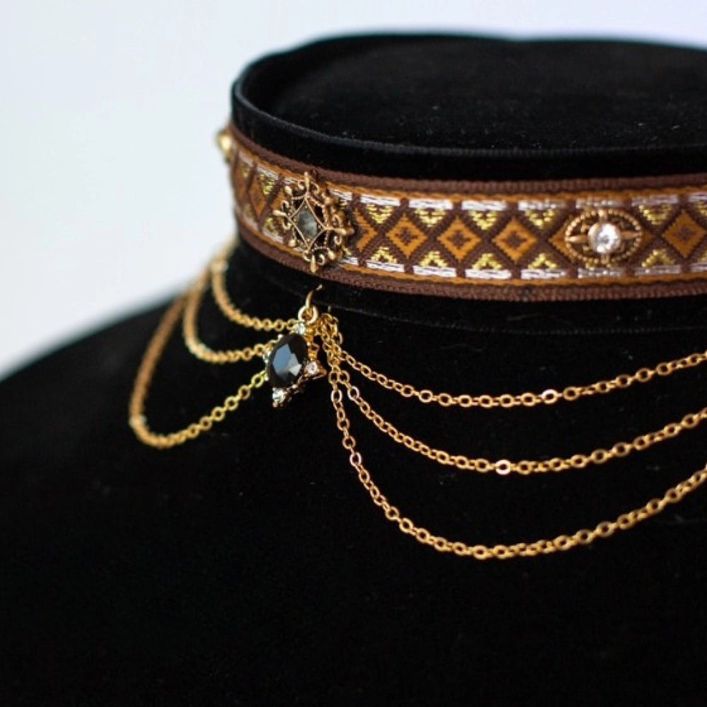 Handmade Cat Collar | Tassel Chains